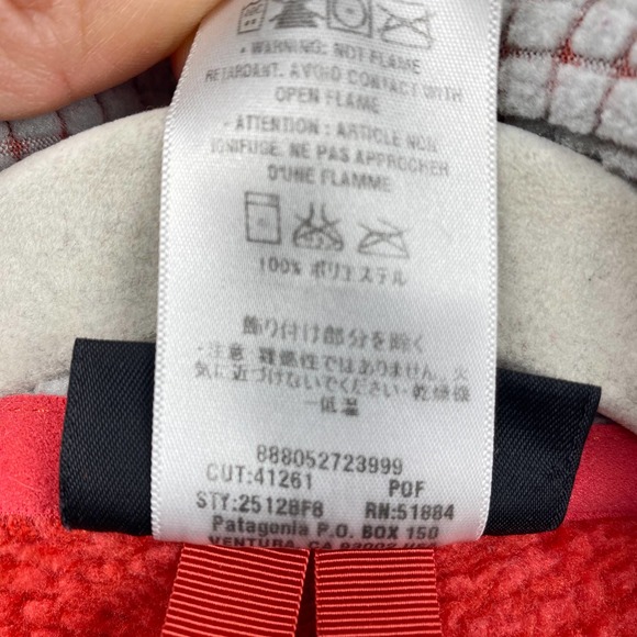 Patagonia R2 High Loft Polartec Thermal Vest Red Womens Size M Tomato Red - Picture 12 of 13